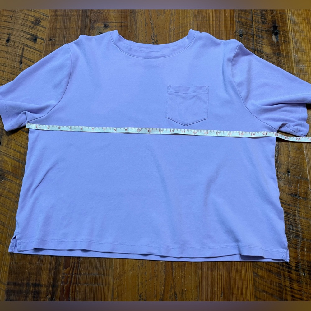 A New Day Cropped Short Sleeve Tee Size Large - Picture 7 of 7